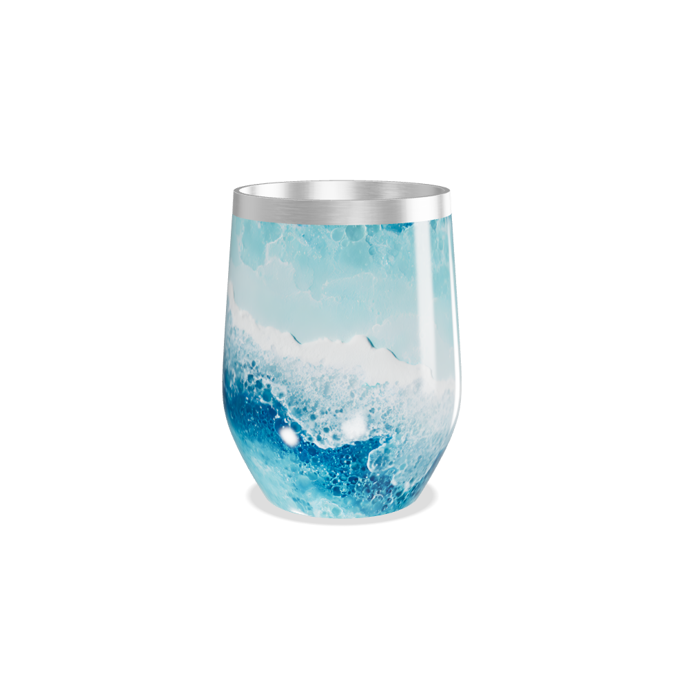 Copo Térmico Slim - Azul Oceano Inox