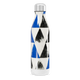 Garrafa Inox - Estampada Geométrica Azul e Preta