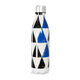 Garrafa Inox - Estampada Geométrica Azul e Preta
