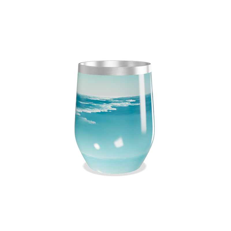 Copo Térmico Slim - Azul Oceano Inox