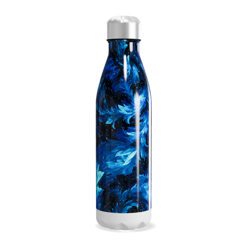 Garrafa Inox - Azul Estampada 750ml