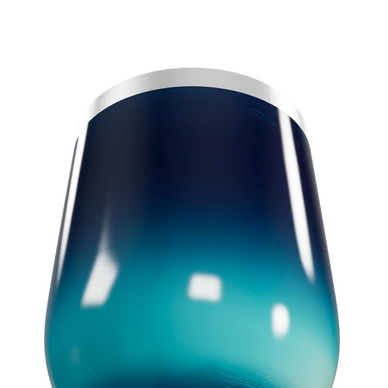 Copo Térmico Slim - Gradiente Azul Inox