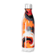 Garrafa Inox - Estampa Abstrata Laranja