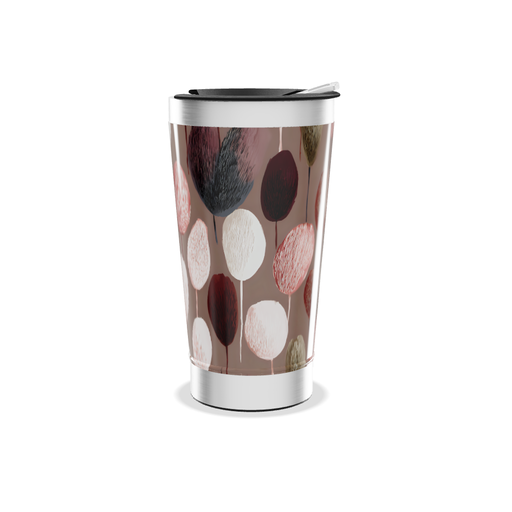 Copo Térmico - Estampa Floral Colorida