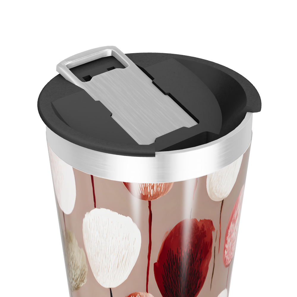 Copo Térmico - Estampa Floral Colorida