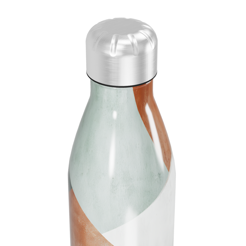 Garrafa Inox - Estampa Abstrata Colorida