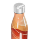 Garrafa Inox - Design Laranja Marmorizado