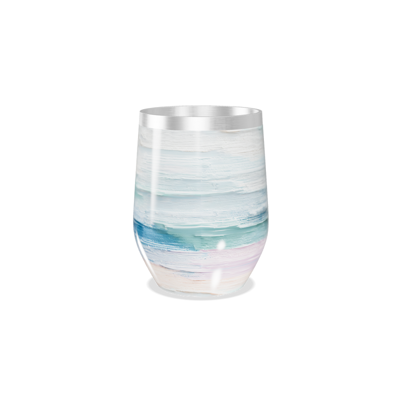 Copo Térmico Slim - Estampa Pastel Inox