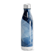 Garrafa Inox - Azul com Estampa Abstrata