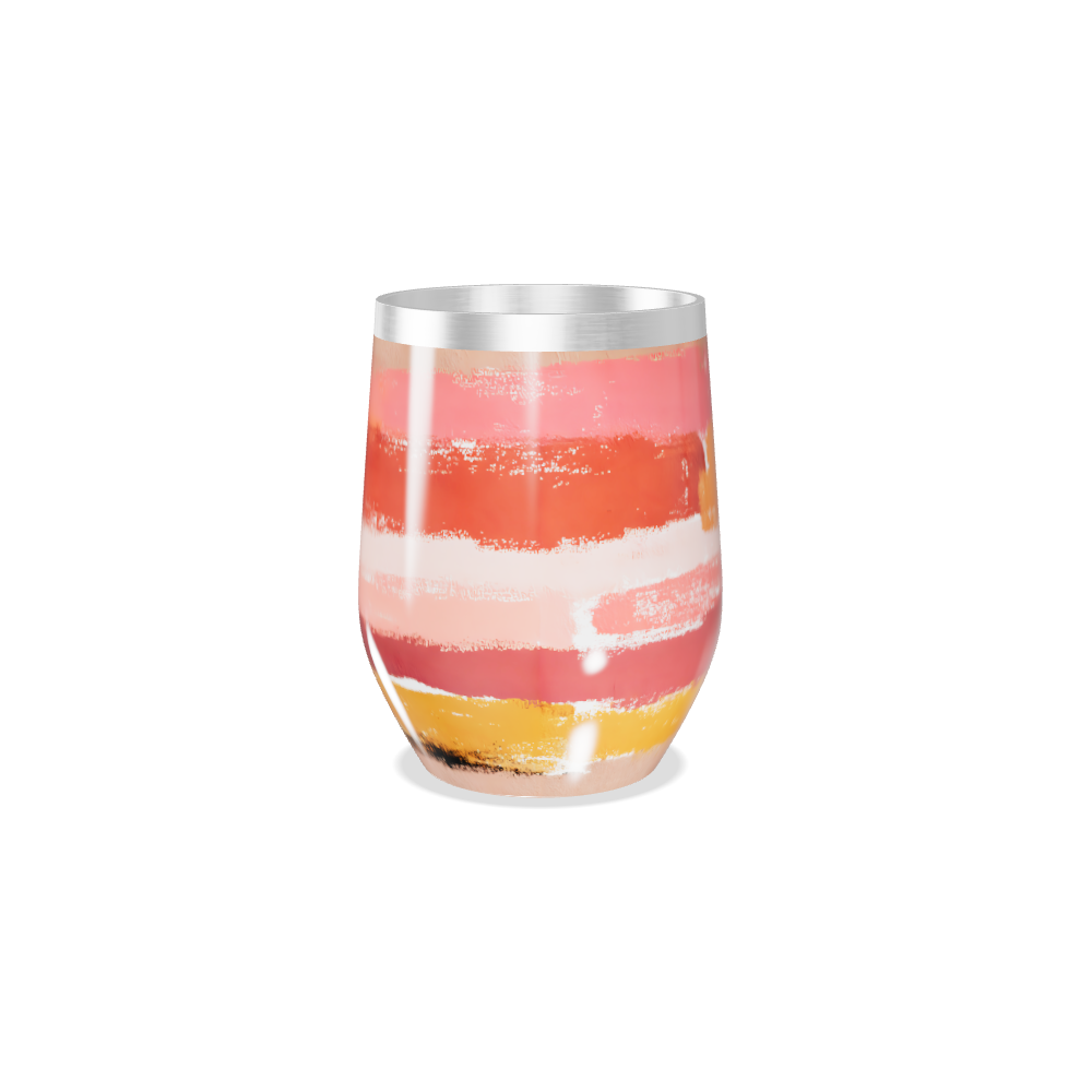 Copo Térmico Slim - Colorido com Listras