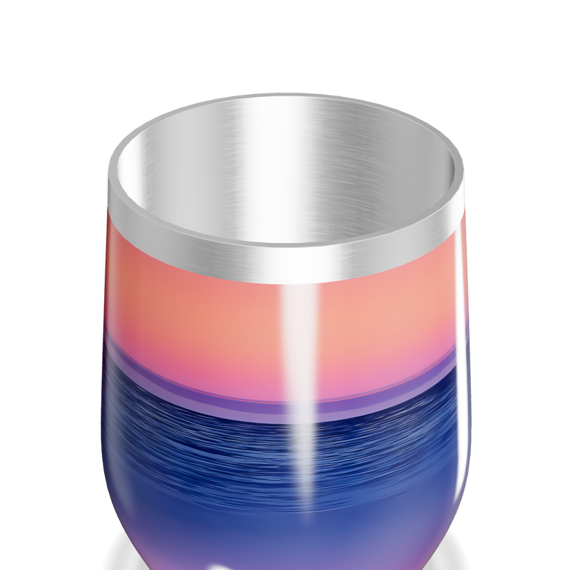 Copo Térmico Slim - Degradê Oceano