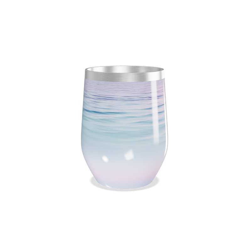 Copo Térmico Slim - Degradê Azul Inox