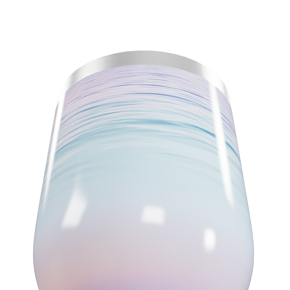 Copo Térmico Slim - Degradê Azul Inox