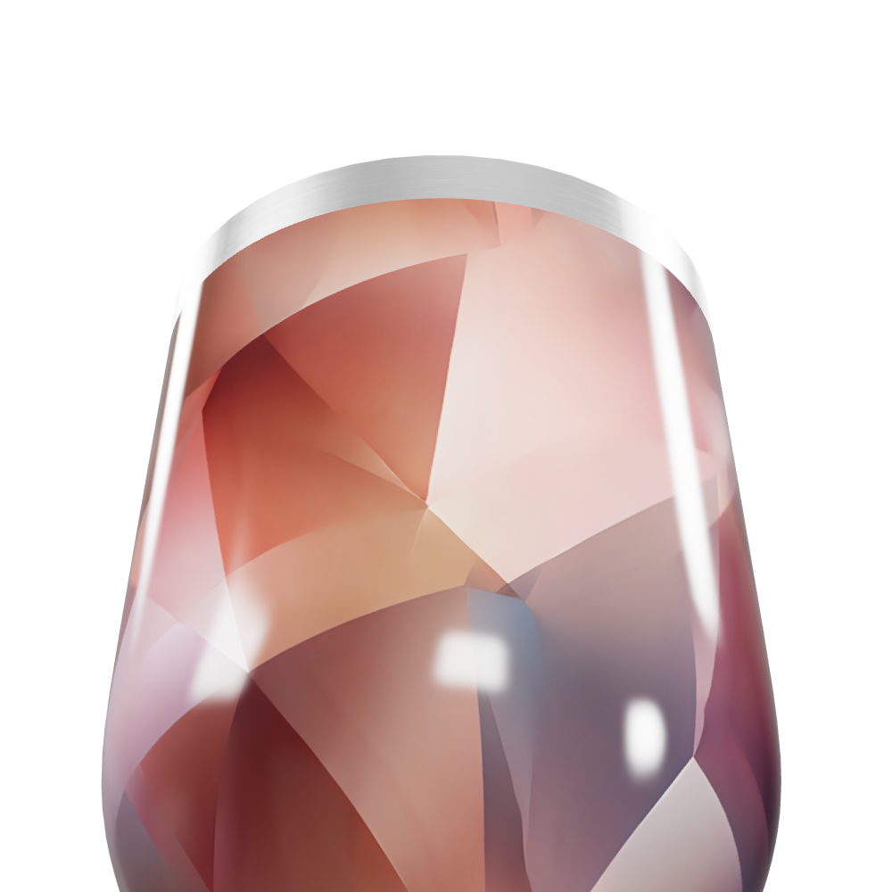 Copo Térmico Slim - Geométrico Multicolorido Inox