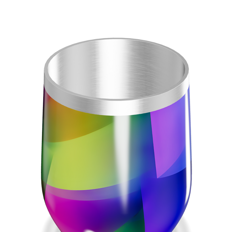 Copo Térmico Slim - Colorido Inox