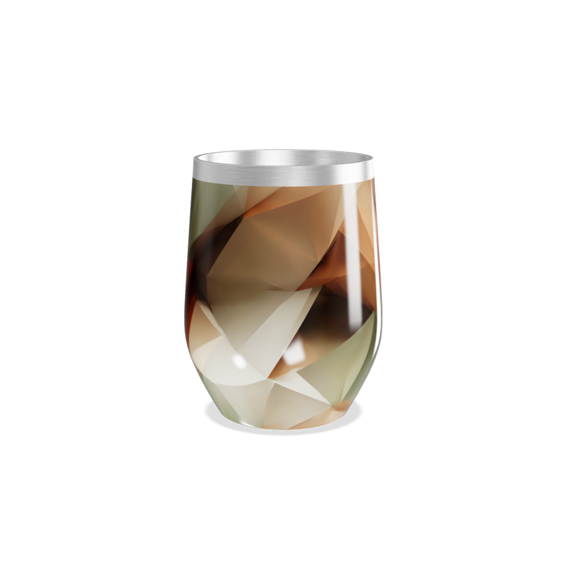 Copo Térmico Slim - Estampa Abstrata Colorida