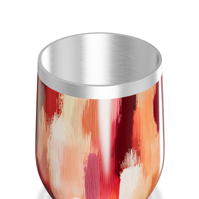 Copo Térmico Slim - Estampa Abstrata Colorida