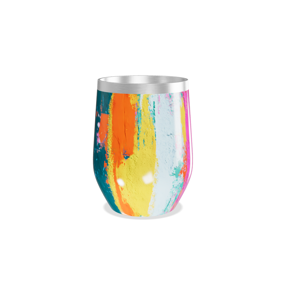 Copo Térmico Slim - Multicolorido Aço Inox