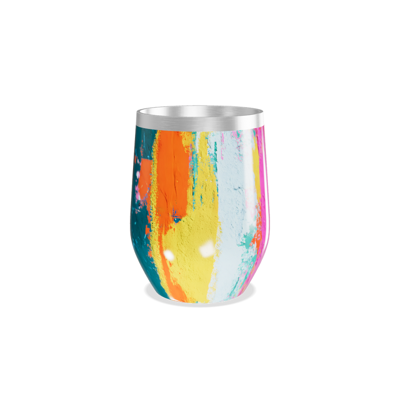 Copo Térmico Slim - Multicolorido Aço Inox