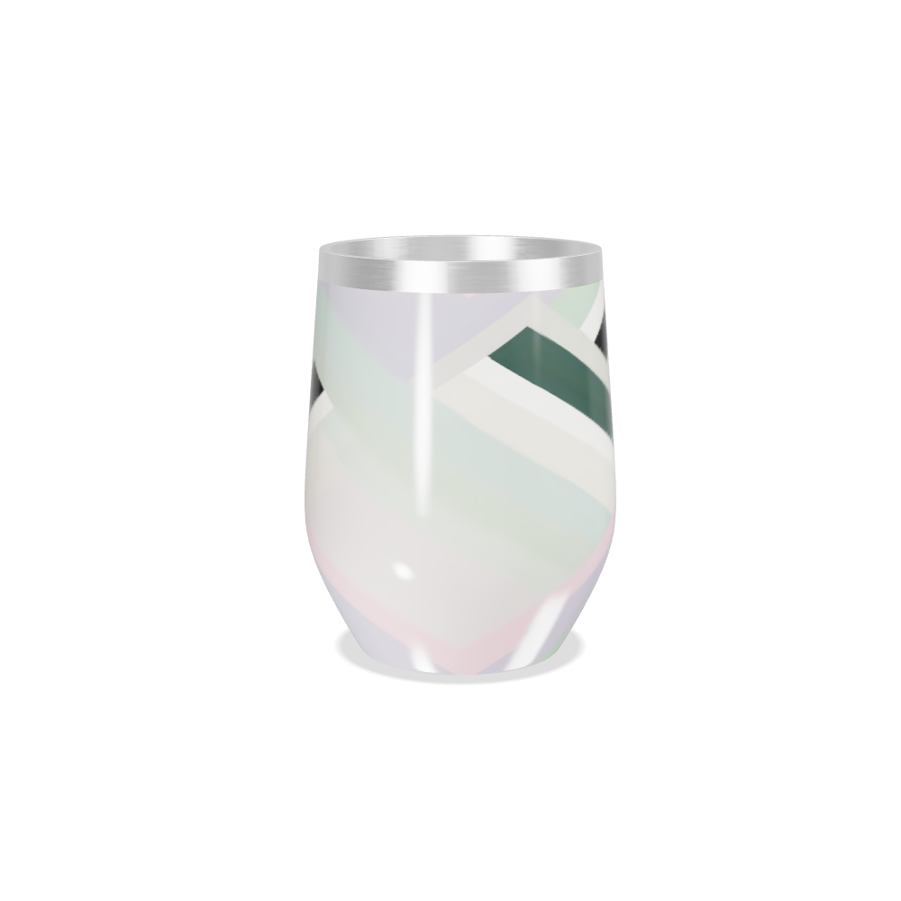 Copo Térmico Slim - Listras Multicoloridas