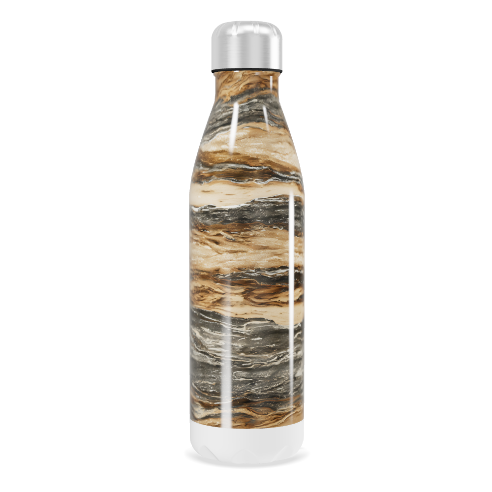 Garrafa Inox - Estampa Mármore