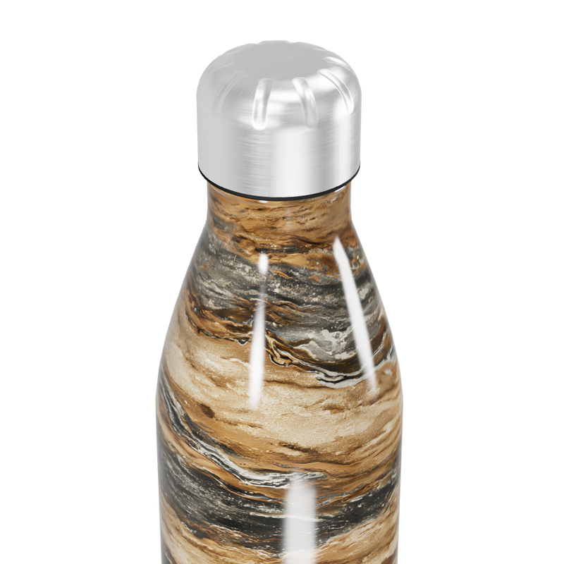 Garrafa Inox - Estampa Mármore