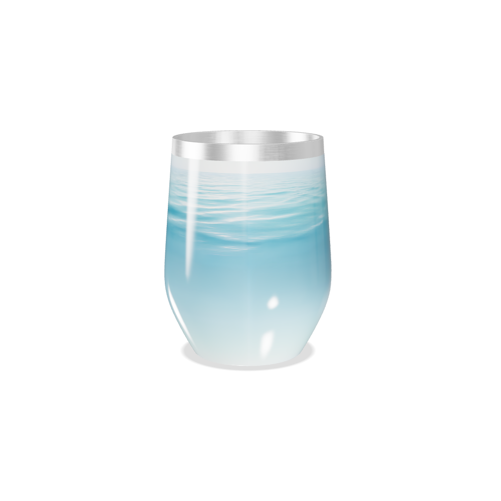 Copo Térmico Slim - Azul Degradê Inox