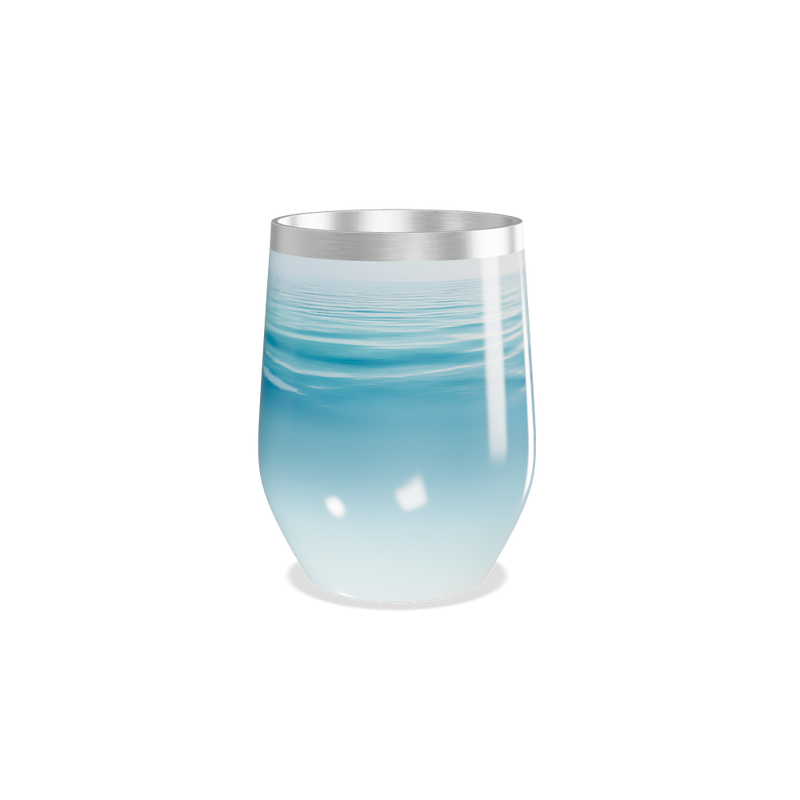 Copo Térmico Slim - Azul Degradê Inox