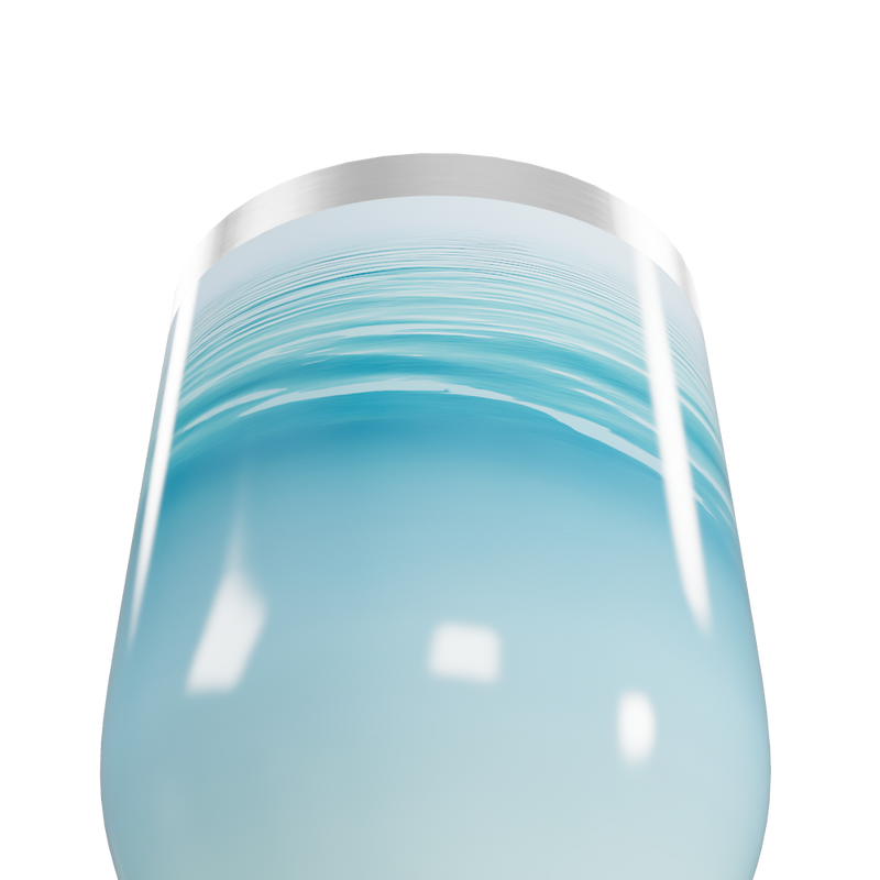 Copo Térmico Slim - Azul Degradê Inox