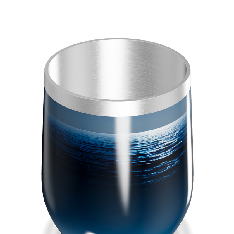 Copo Térmico Slim - Azul Marinho Inox