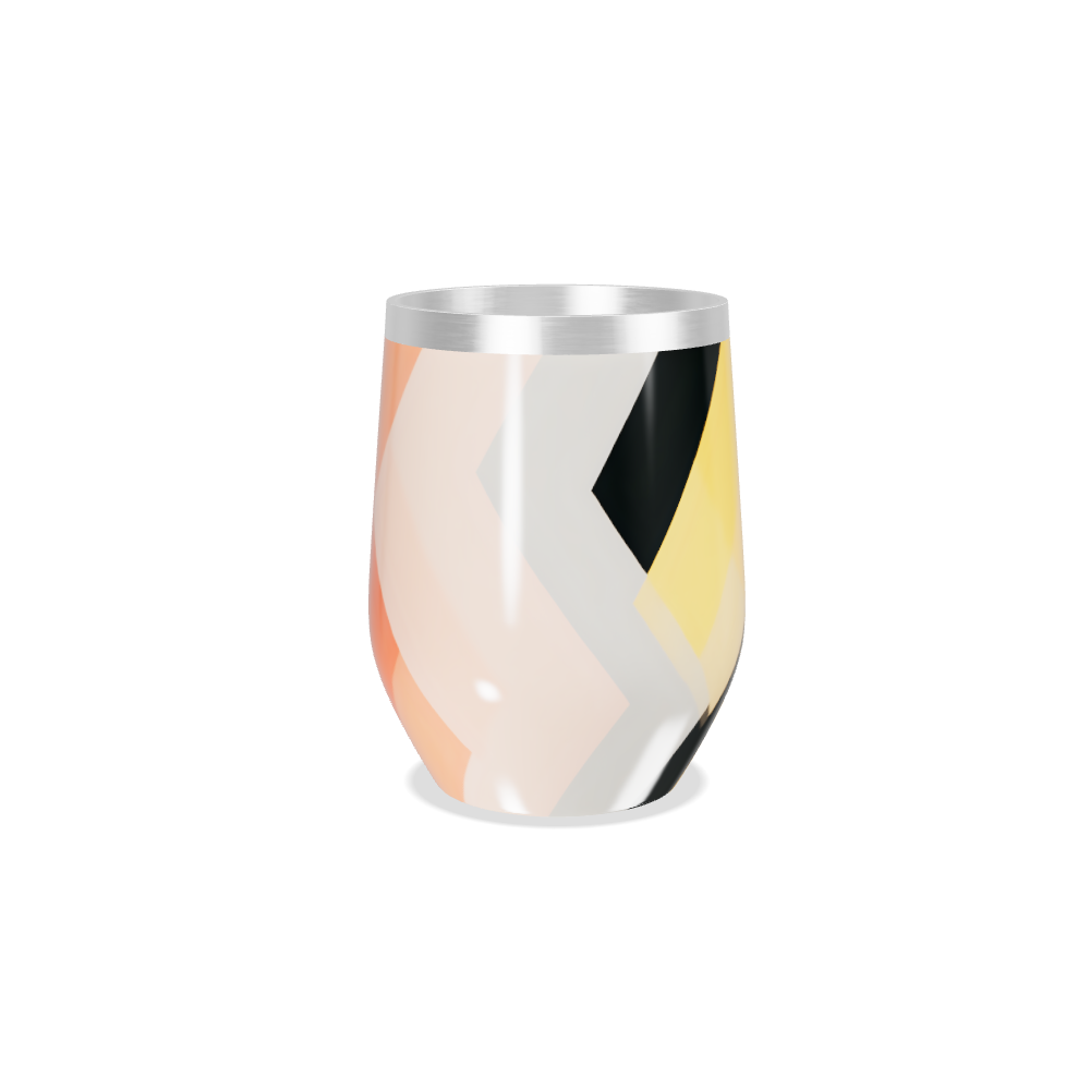 Copo Térmico Slim - Estampa Abstrata Colorida