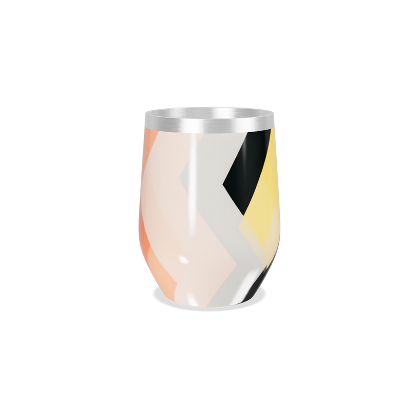 Copo Térmico Slim - Estampa Abstrata Colorida