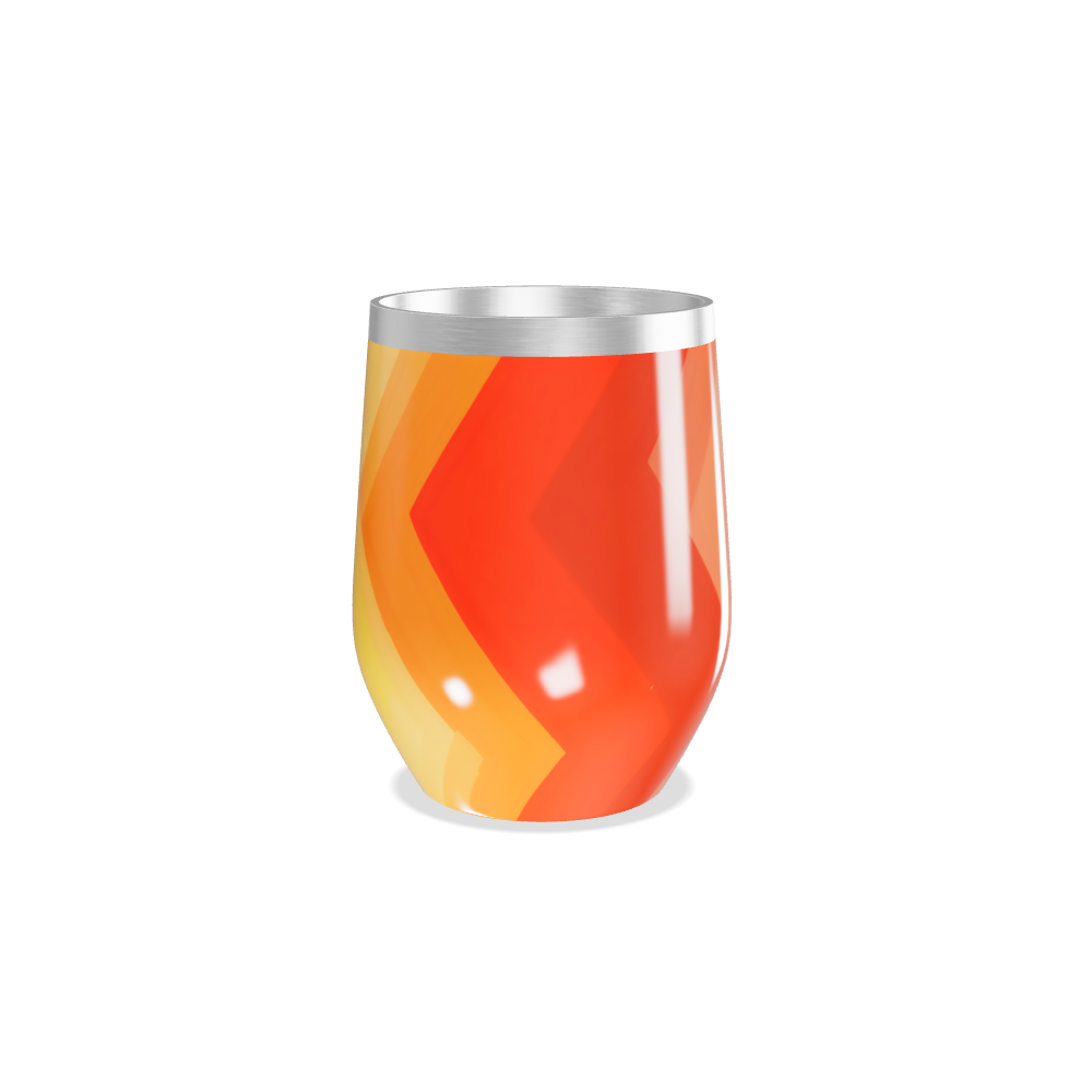 Copo Térmico Slim - Estampa Abstrata Colorida