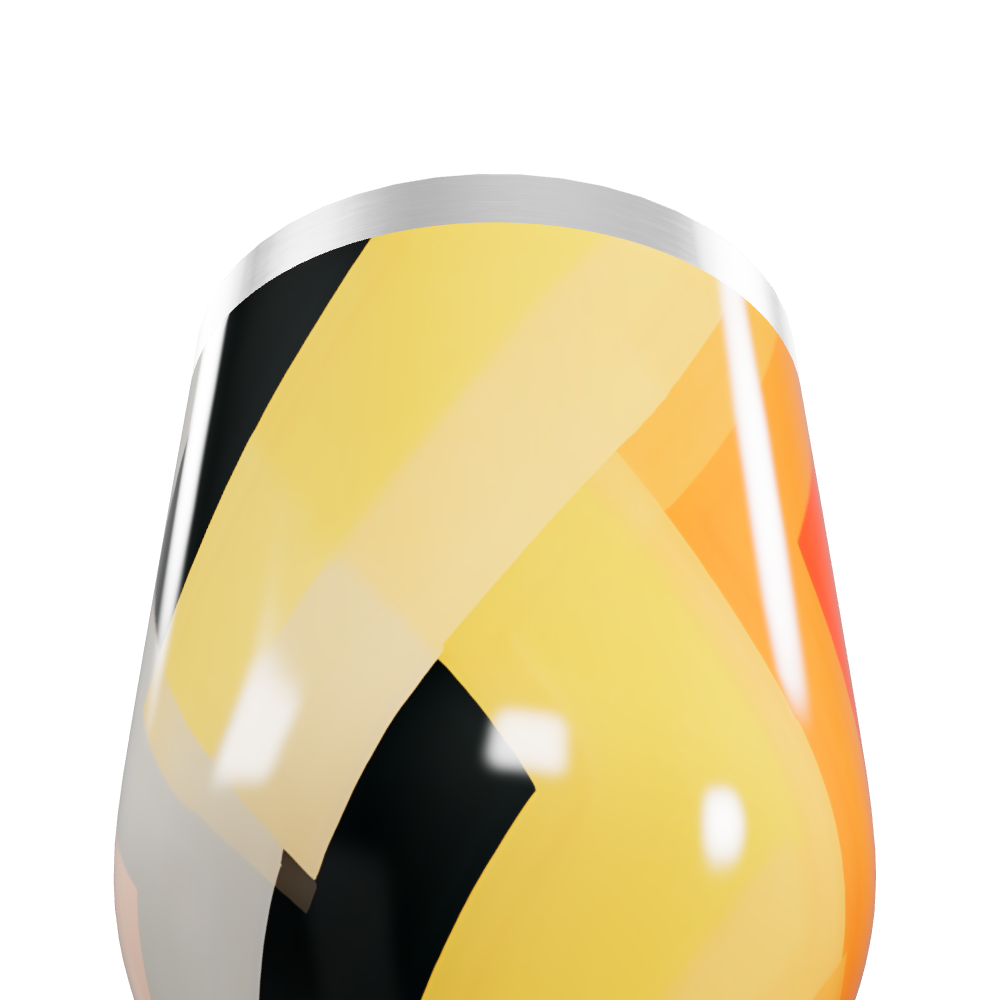 Copo Térmico Slim - Estampa Abstrata Colorida