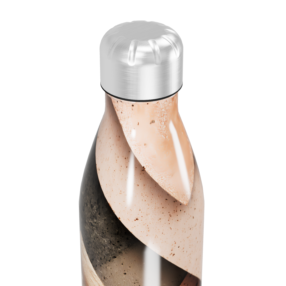 Garrafa Inox Estampada - Tons Terrosos