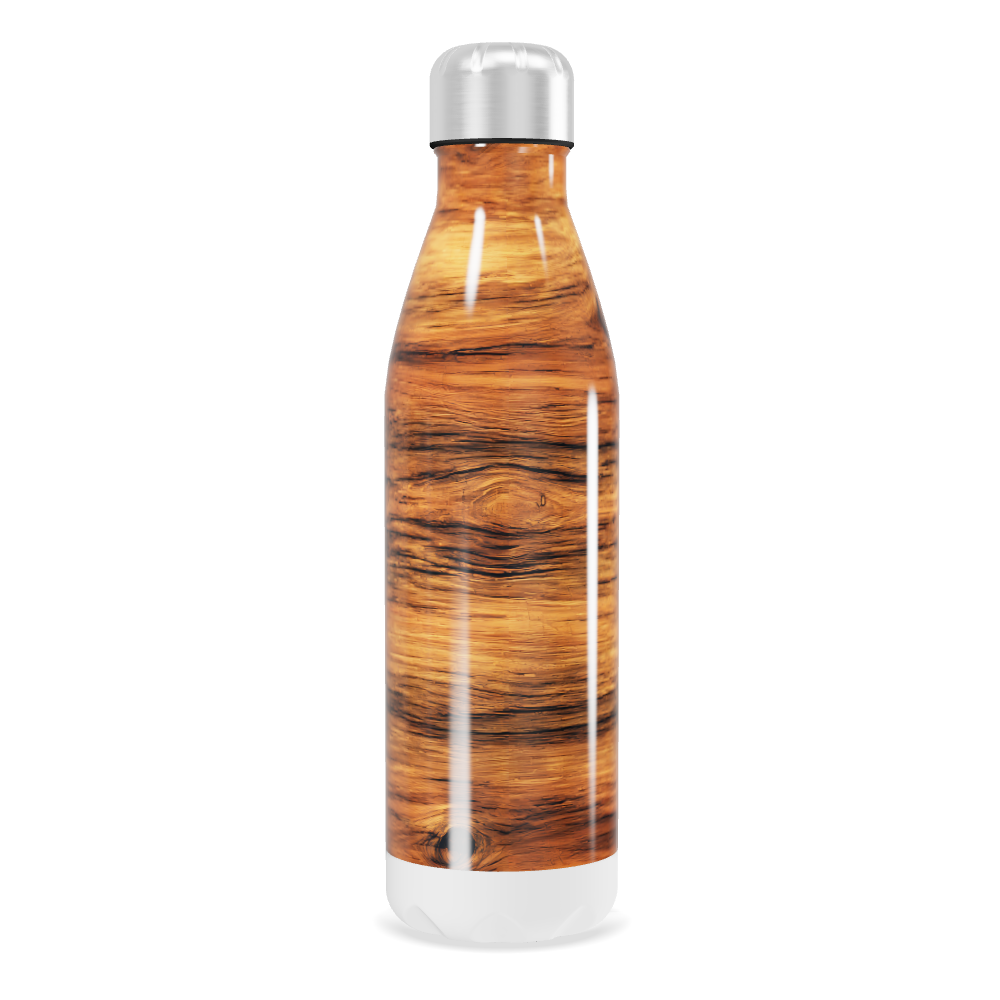 Garrafa Inox Madeira 500ml