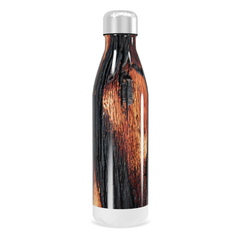 Garrafa Inox - Estampa Madeira 750ml