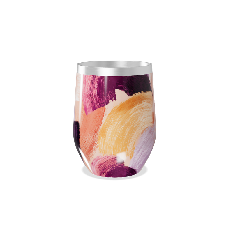 Copo Térmico Slim - Aço Inox Cores Abstratas