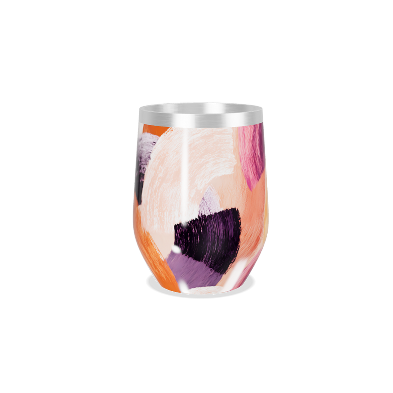 Copo Térmico Slim - Aço Inox Cores Abstratas