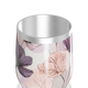 Copo Térmico Slim - Floral Aço Inox
