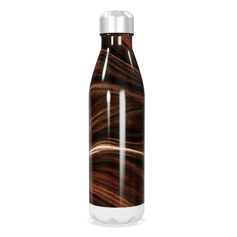 Garrafa Inox - Efeito Madeira