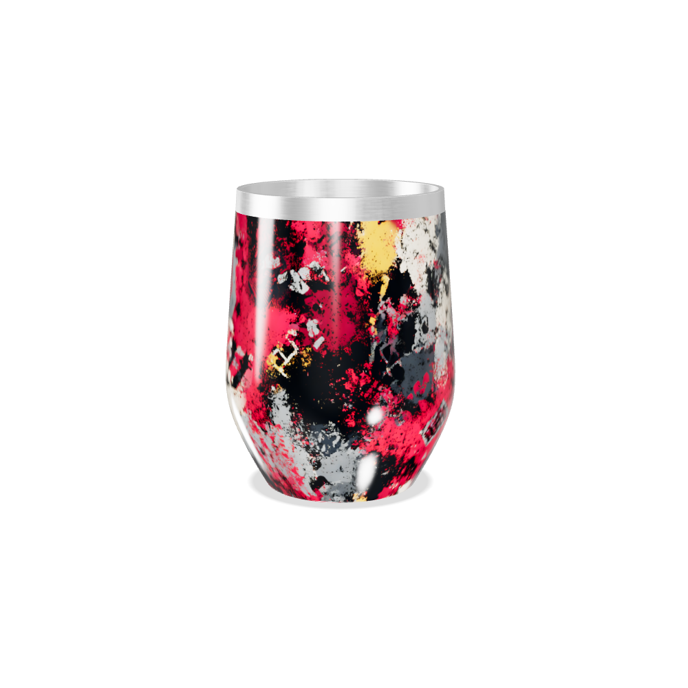 Copo Térmico Slim - Estampa Colorida Abstrata