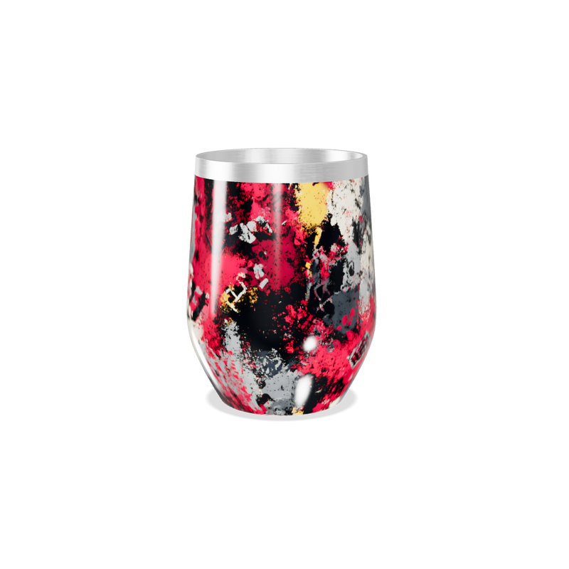 Copo Térmico Slim - Estampa Colorida Abstrata