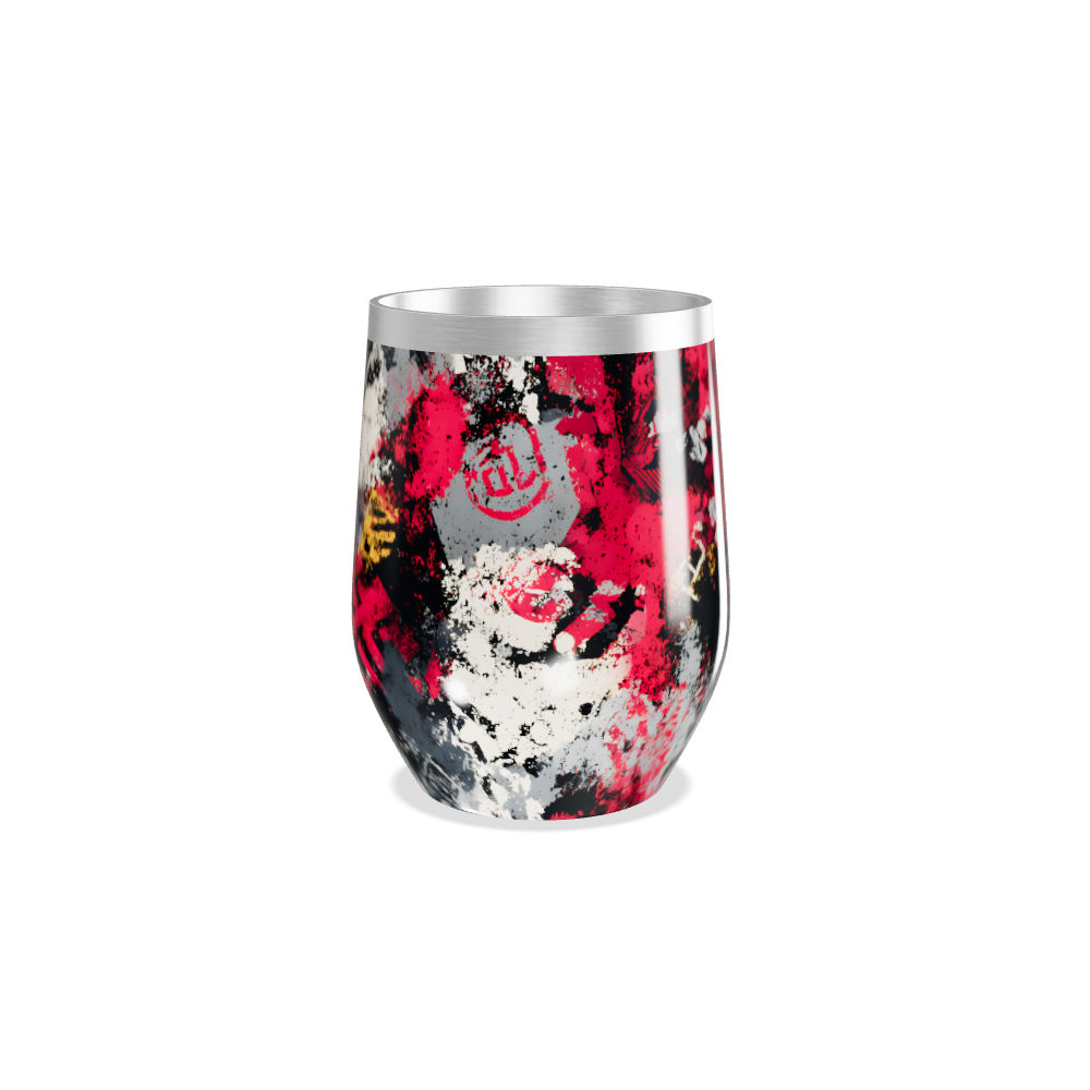 Copo Térmico Slim - Estampa Colorida Abstrata