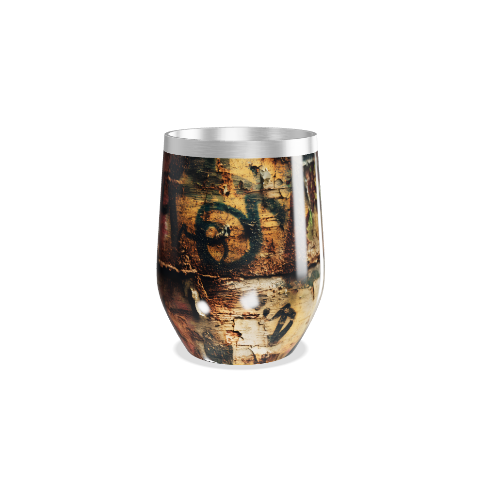 Copo Térmico Slim - Estampa Grafite Colorido