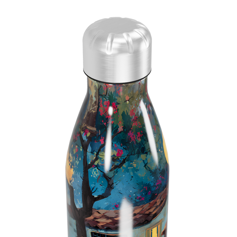 Garrafa Inox - Estampa Artística Colorida