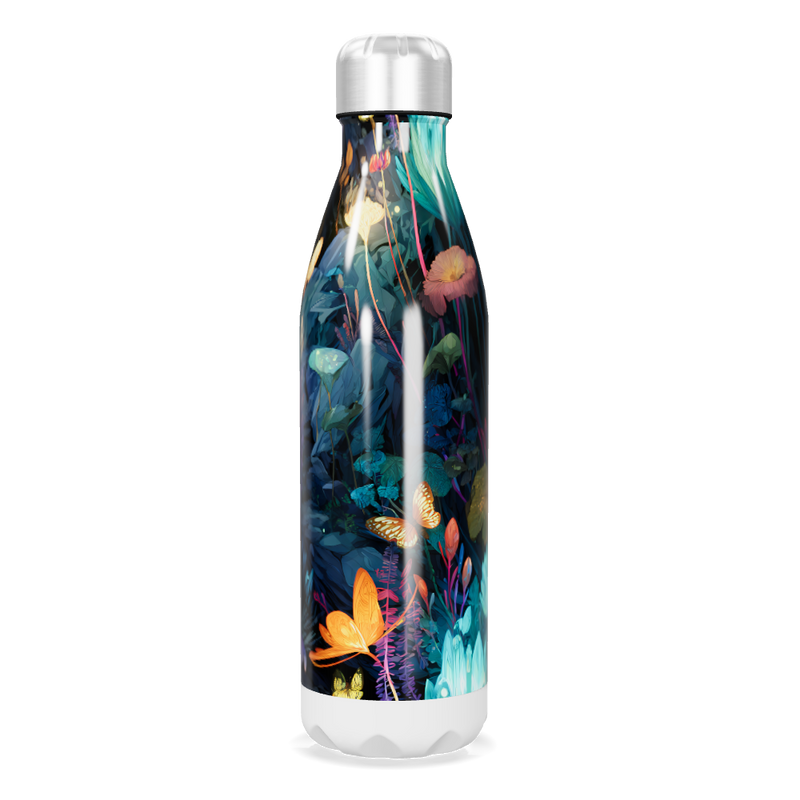 Garrafa Inox - Floral Colorida