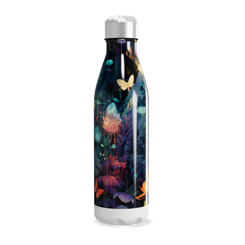 Garrafa Inox - Floral Colorida