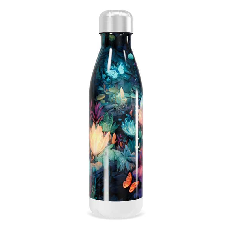 Garrafa Inox - Floral Colorida