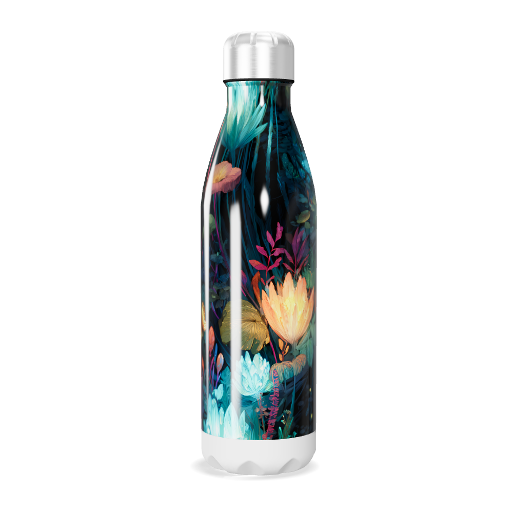 Garrafa Inox - Floral Colorida